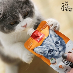 Súp thưởng Wanpy nắp vặn 90gram cho mèo - Tiệm Mèo Moa