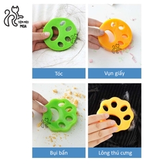 Miếng Silicon loại bỏ lông thú cưng trên quần áo, sofa...- Tiệm Mèo Moa