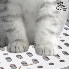 Nhà vệ sinh cao cấp 2 cửa chống văng cát, có ngăn kéo size lớn cho mèo - Tiệm Mèo Moa