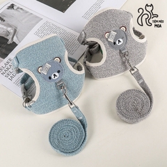 Dây dắt thú cưng kèm đệm lưng chắc chắn, êm ái - Tiệm Mèo Moa