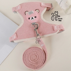 Dây dắt thú cưng kèm đệm lưng chắc chắn, êm ái - Tiệm Mèo Moa