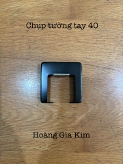 CHỤP TƯỜNG 40*40 - ĐEN