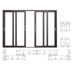 CỬA LÙA HỆ 83 (NHÔM MAXPRO JP)