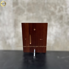 TRANH HỒ HOÀN KIẾM BẰNG ĐỒNG VÀNG GIẢ CỔ- TRANH QUÀ TẶNG ĐỂ BÀN (KÍCH THƯỚC 17X22CM )