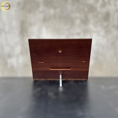 TRANH BẾN NHÀ RỒNG BẰNG ĐỒNG MẠ VÀNG 24K- TRANH QUÀ TẶNG ĐỂ BÀN (KÍCH THƯỚC 22X17CM )