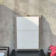 TRANH CHỮ THỌ BẰNG ĐỒNG DÁT VÀNG - KÍCH THƯỚC 50X70CM