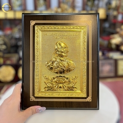 TRANH CHÂN DUNG ĐẠI TƯỚNG VÕ NGUYÊN GIÁP  - KÍCH THƯỚC 20X25CM