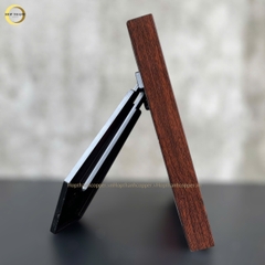 TRANH LÁ BỒ ĐỀ CHỮ PHÚC BẰNG ĐỒNG MẠ VÀNG 24K - QUÀ TẶNG ĐỂ BÀN (KÍCH THƯỚC 15X20CM)
