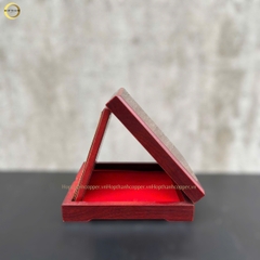 TRANH MẶT TRỐNG ĐỒNG BẰNG ĐỒNG MẠ VÀNG 24K - QUÀ TẶNG ĐỂ BÀN (KÍCH THƯỚC 24X24CM)