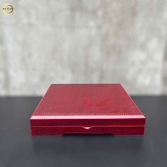 TRANH LÁ BỒ ĐỀ CHỮ AN BẰNG ĐỒNG VÀNG - KÍCH THƯỚC 24x24CM