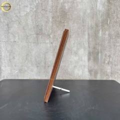 TRANH CHÂN DUNG CHỦ TỊCH HỒ CHÍ MINH BẰNG ĐỒNG MẠ VÀNG 24K - QUÀ TẶNG ĐỂ BÀN (KÍCH THƯỚC 23X32CM)