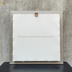TRANH HOA SEN BẰNG ĐỒNG DÁT VÀNG - KÍCH THƯỚC 52X52CM