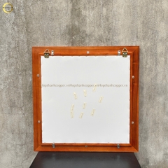 TRANH CHỮ PHÚC BẰNG ĐỒNG DÁT VÀNG  - KÍCH THƯỚC 70X70CM
