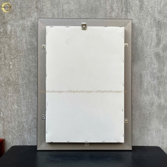 TRANH CHÙA MỘT CỘT BẰNG ĐỒNG MẠ VÀNG 24K - KÍCH THƯỚC 38X54CM