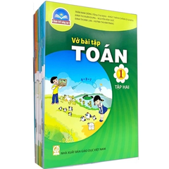 BỘ SÁCH BÀI TẬP LỚP 1 CTST + BAO KIẾNG (11 QUYỂN)