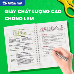 Sổ lò xo chấm bi A5 MB-017 120 trang
