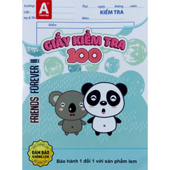 Tập kiểm tra Thành Đạt 100gsm