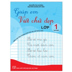 Giúp em Viết chữ đẹp 1/1 CD