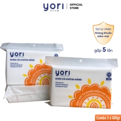 Khăn Khô Đa Năng Yori/ Khăn khô Rút Yori cao cấp