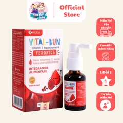 Sắt Vital Bun Ferokids 0M+( Tặng Dầu Tràm Sabifa )