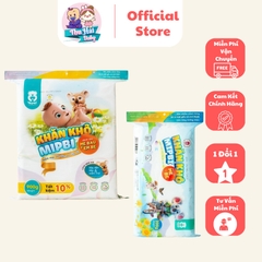 Khăn Khô Đa Năng Mipbi cao cấp Cho Bé
