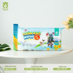 Khăn Khô Đa Năng Mipbi cao cấp Cho Bé
