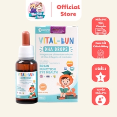 Vital Bun DHA Drops ( Tặng Dầu Tràm Sabifa )