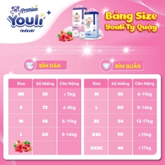 Tã Bỉm Youli Tý Quậy cao cấp Cho Bé