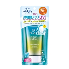 Kem chống nắng skin Aqua Tone up UV Essence ( màu xanh mint)