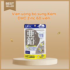 DHC Viên Uống Bổ Sung Kẽm 60v Nhật Bản