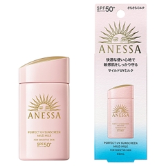 Kem chống nắng Anessa ( hồng) cho da nhạy cảm SPF50+ (60ml)