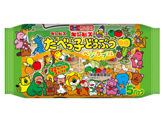 GINBIS_Bánh ăn dặm hình động vật vị rau củ 100g