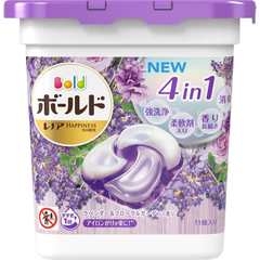 Viên giặt P&G Bold Gel Ball 4D màu tím 11 viên/hộp (tím-hương lavender)