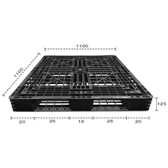 Pallet Nhựa Chống Tĩnh Điện 1100x1000x125mm