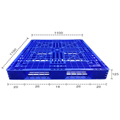 Pallet Nhựa 1100x1100x120MM - Màu xanh - VN02-PL