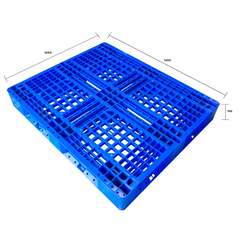Pallet Nhựa 1200x1000x150MM - Màu xanh - VN05-PL