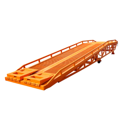 CẦU NÂNG HÀNG LÊN CONTAINER THỦY LỰC