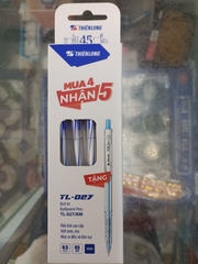 combo 4 bút TL-027 xanh tặng 1 bút 105 xanh