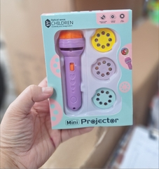 Đèn pin chiếu hình - Mini Projector
