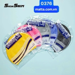 Mũ bơi  Swimming cap vân gai