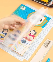 Bao sách vở Decal