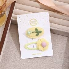 Set kẹp tóc 2 chi tiết hoa