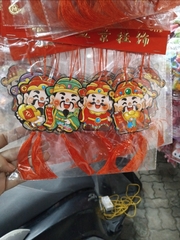 Thần tài trang trí tết