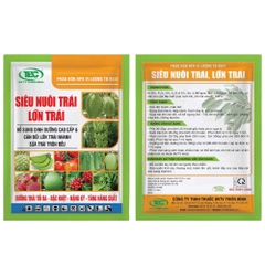 SIÊU NUÔI TRÁI - LỚN TRÁI