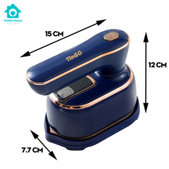 Bàn ủi hơi nước mini TINGO 1000w xoay 180 độ mang đi du lịch công tác