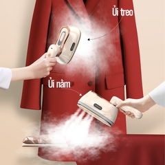 Bàn ủi hơi nước cầm tay TinGO xoay tay cầm có 2 chế độ ủi khô và hơi công suất 1200W