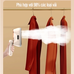 Bàn ủi hơi nước cầm tay TinGO xoay tay cầm có 2 chế độ ủi khô và hơi công suất 1200W