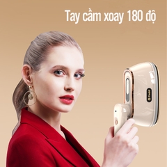 Bàn ủi hơi nước cầm tay TinGO xoay tay cầm có 2 chế độ ủi khô và hơi công suất 1200W