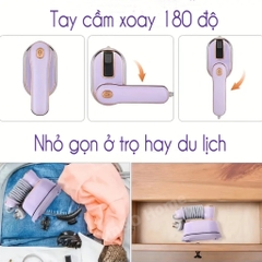 [KHÔNG DÙNG Ở VN] Bàn Ủi Du Lịch 110v Hơi Nước TinGO Cho du học sinh mang đi Nhật Bản, Mỹ