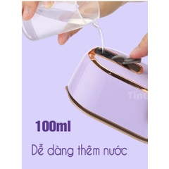 Bàn ủi hơi nước mini TINGO 1000w xoay 180 độ mang đi du lịch công tác